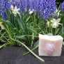 Enchanted Rose: French Pink Clay, Rose Geranium Essential Oil, Rose Quartz Soap Bar