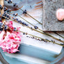Friendship: Artisan Organic Acai, Juniper Berry and Pink Botswana Agate Soap Bar