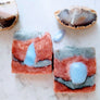 Perception: Artisan Organic Raw Cacao, Indigo Root, Madder Root, Frankincense and Blue Lace Agate