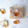 Bright Future: Organic Orange Peel Powder and Camu Camu, Grapefruit Essential Oil and Citrine Soap Bar