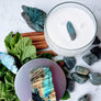 Enlightened Path: Peppermint, Cinnamon and Labradorite Soy Candle