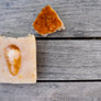 Bright Future: Organic Orange Peel Powder and Camu Camu, Grapefruit Essential Oil and Citrine Soap Bar