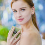 Into Nature: Artisan Organic Spirulina, Lavender and Amethyst Soap Bar