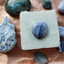 Blue Logic: Cambrian Blue Clay, Lemongrass Essential Oil and Blue Quartz Soap Bar