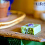 Into Nature: Artisan Organic Spirulina, Lavender and Amethyst Soap Bar