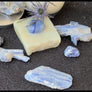 Blue Logic: Cambrian Blue Clay, Lemongrass Essential Oil and Blue Quartz Soap Bar