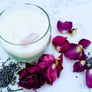 Infinite Gratitude: Rose Geranium and Rose Quartz Soy Candle