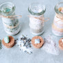 GEM DETOX: LAVENDER AND BLUE LACE AGATE BATH SALT