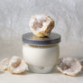 Aura Cleanse: Sage and Geode Soy Candle