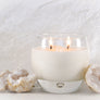 Aura Cleanse: Sage and Geode Soy Candle