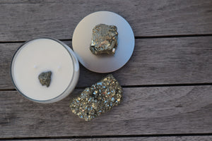 Solar Energy: Eucalyptus and Pyrite Soy Candle